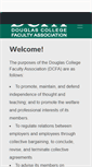 Mobile Screenshot of dcfa.ca