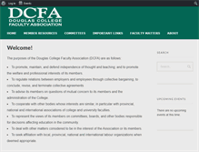 Tablet Screenshot of dcfa.ca